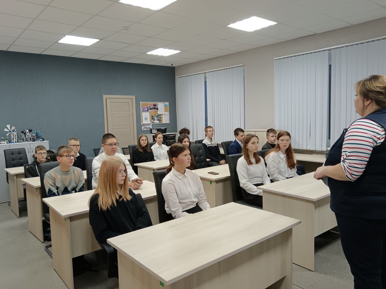 Общешкольная линейка .
